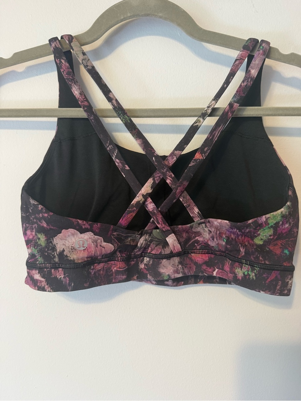 lululemon athletica Midnight Floral Strappy Sports Bra - Multicolor - Picture 2 of 6